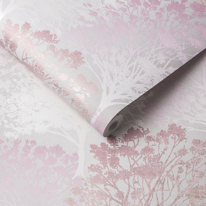 105656 - Grove Wallpaper - Blush - Graham & Brown