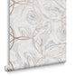 105754 - Aqueous Geo Wallpaper - Stone - Graham & Brown