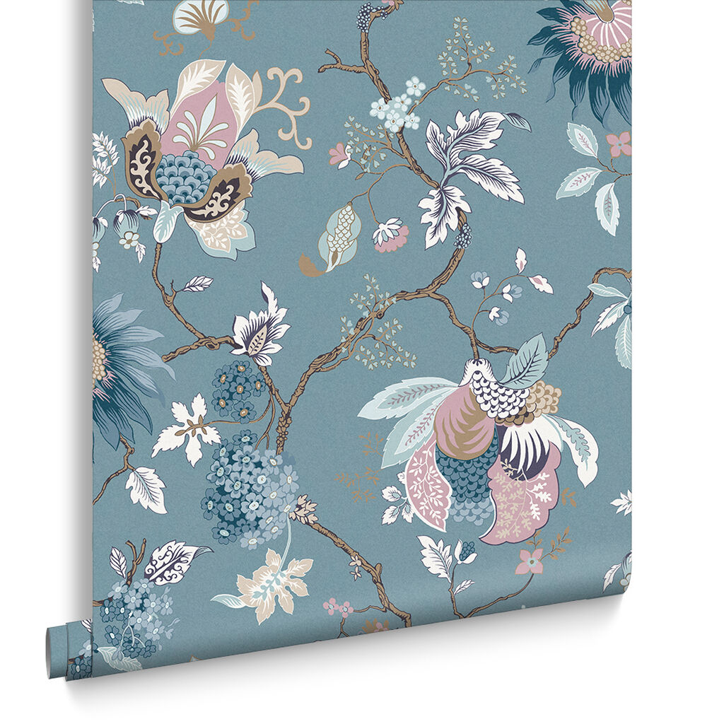 105765 - Bordado Wallpaper - Aegean - Graham & Brown