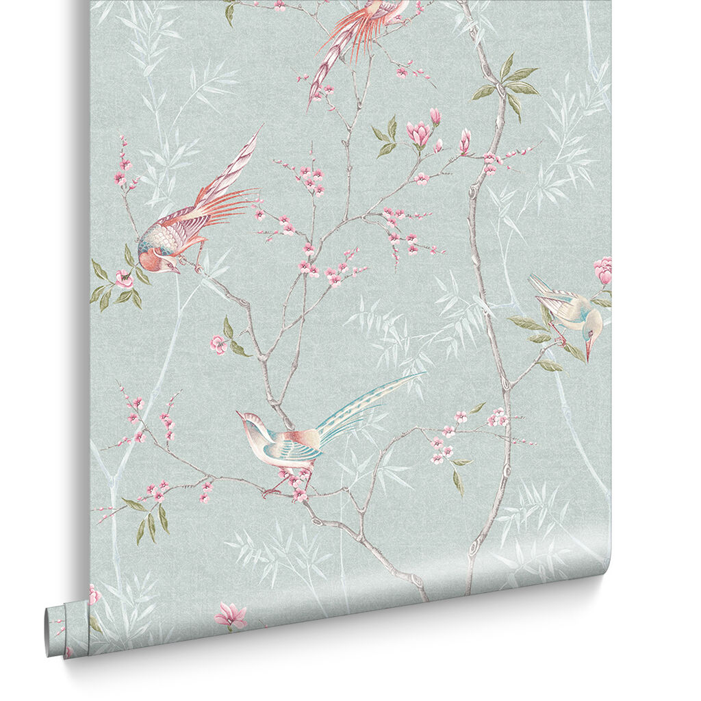 105767 - Tori Wallpaper - Duck Egg - Graham & Brown