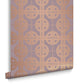105782 - Asian Lattice Wallpaper - Blush - Graham & Brown