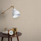 105854 - Linen Wallpaper - Beige - Graham & Brown