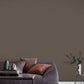 105855 - Linen Wallpaper - Chocolate - Graham & Brown