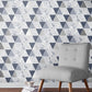 105906 - Reflections Wallpaper - Blue - Graham & Brown