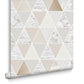105908 - Reflections Wallpaper - Natural - Graham & Brown