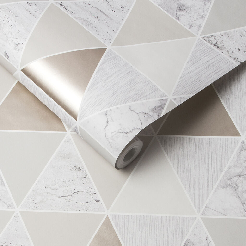 105908 - Reflections Wallpaper - Natural - Graham & Brown