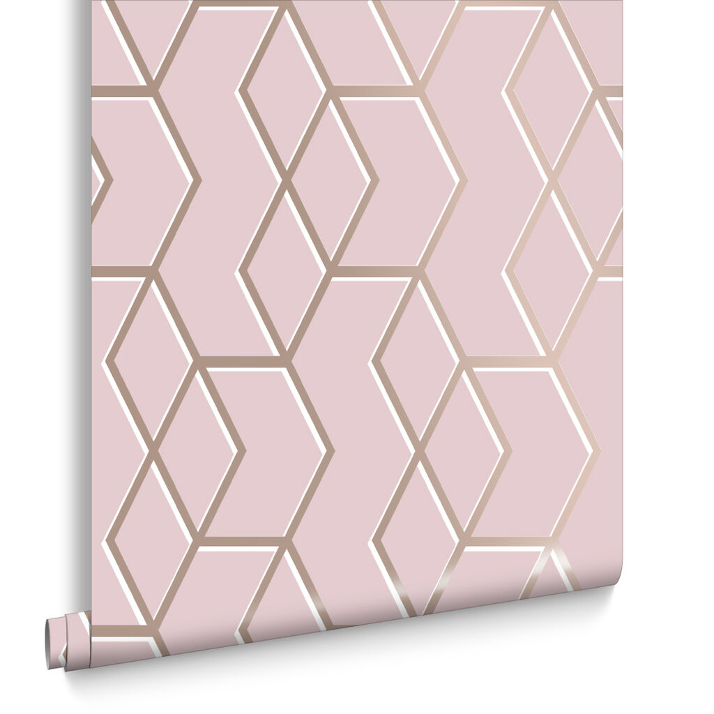 105910 - Archetype Wallpaper - Pink - Graham & Brown