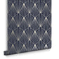 105928 - Rene Wallpaper - Nightfall - Graham & Brown