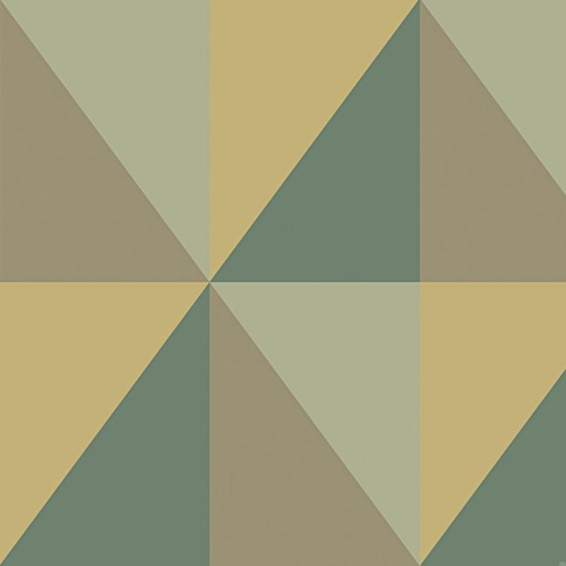 Apex Grand Wallpaper - Olive, Forest Green & Metallic Gold - 105/10044