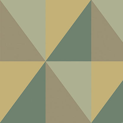 Apex Grand Wallpaper - Olive, Forest Green & Metallic Gold - 105/10044