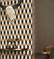 Delano Wallpaper - Metallic Gold, Cream and Charcoal - 105/7030