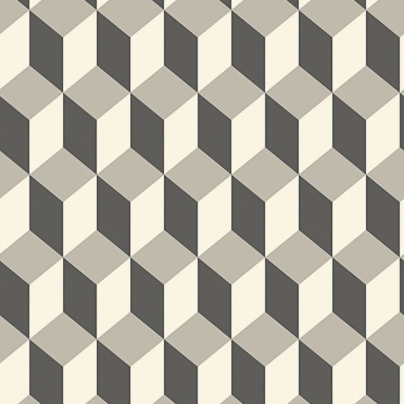 Delano Wallpaper - Grey, White & Charcoal - 105/7031