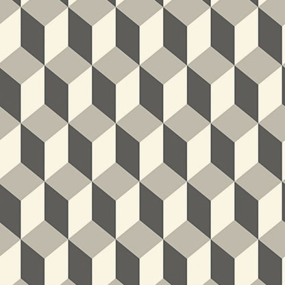 Delano Wallpaper - Grey, White & Charcoal - 105/7031