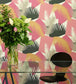 Deco Palm Wallpaper - Leaf Greens on Cream - 105/8037