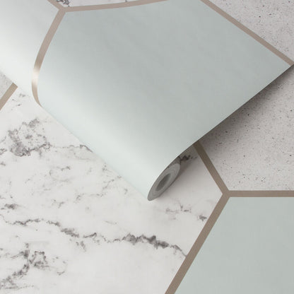 106348 - Earthen Wallpaper - Mint - Graham & Brown