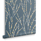 106427 - Floret Wallpaper - Teal - Graham & Brown