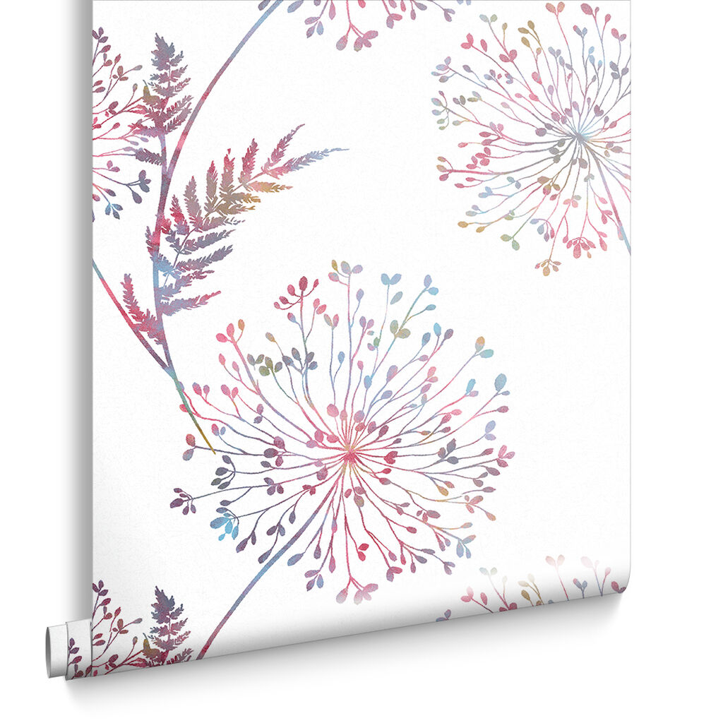 106438 - Wish Wallpaper - White - Graham & Brown