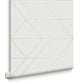 106758 - Balance Wallpaper - White Rose Gold - Graham & Brown