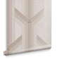 106760 - Lagom Geo Wallpaper - Blush - Graham & Brown