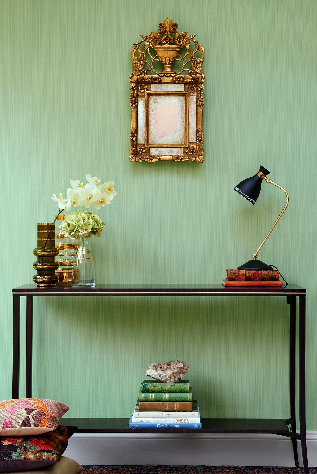 Jaspe Wallpaper - Leaf Green - 106/3033