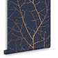 107581 - Boreas Wallpaper - Midnight - Graham & Brown
