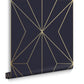 107587 - Harmony Wallpaper - Navy - Graham & Brown