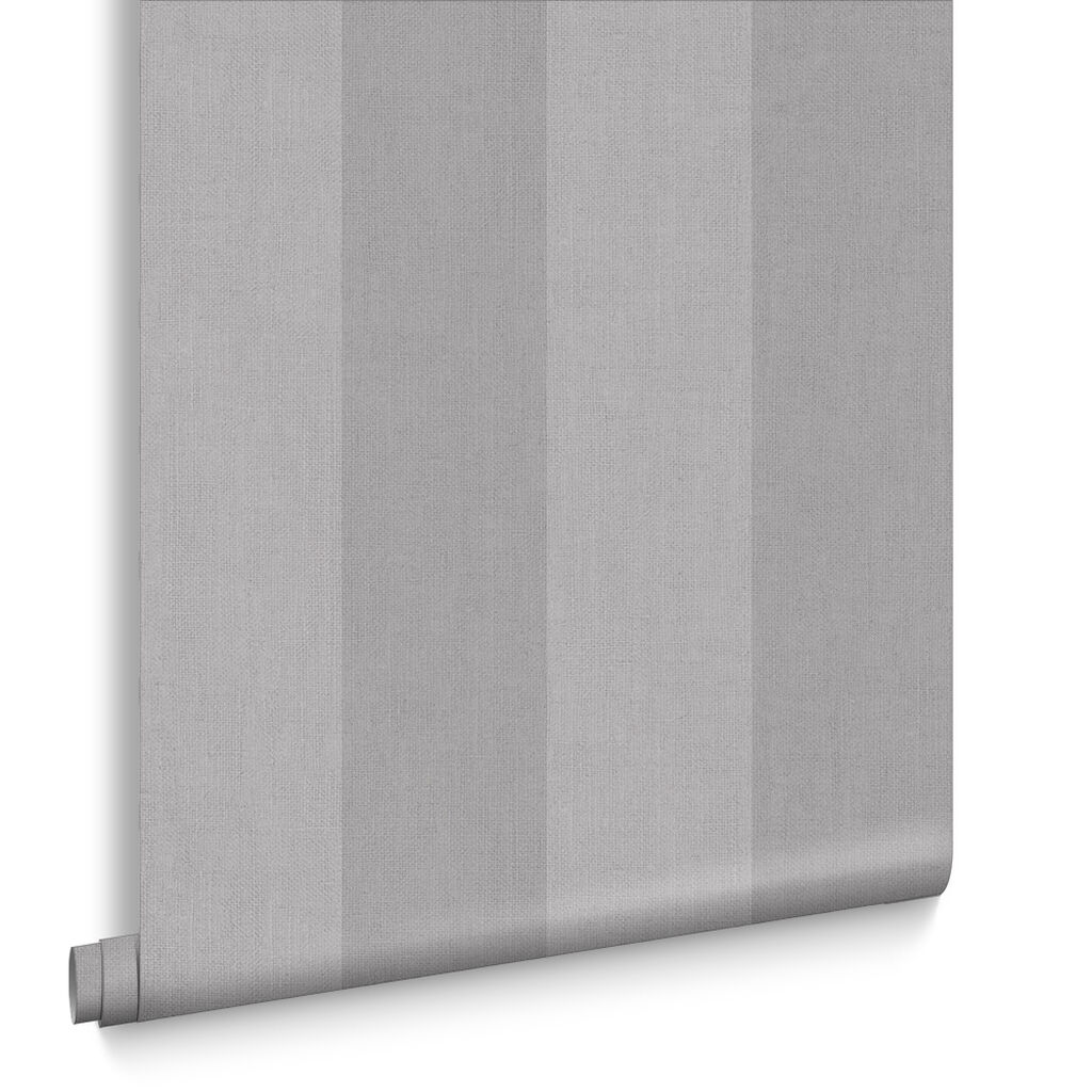 107590 - Heritage Stripe Wallpaper - Grey - Graham & Brown