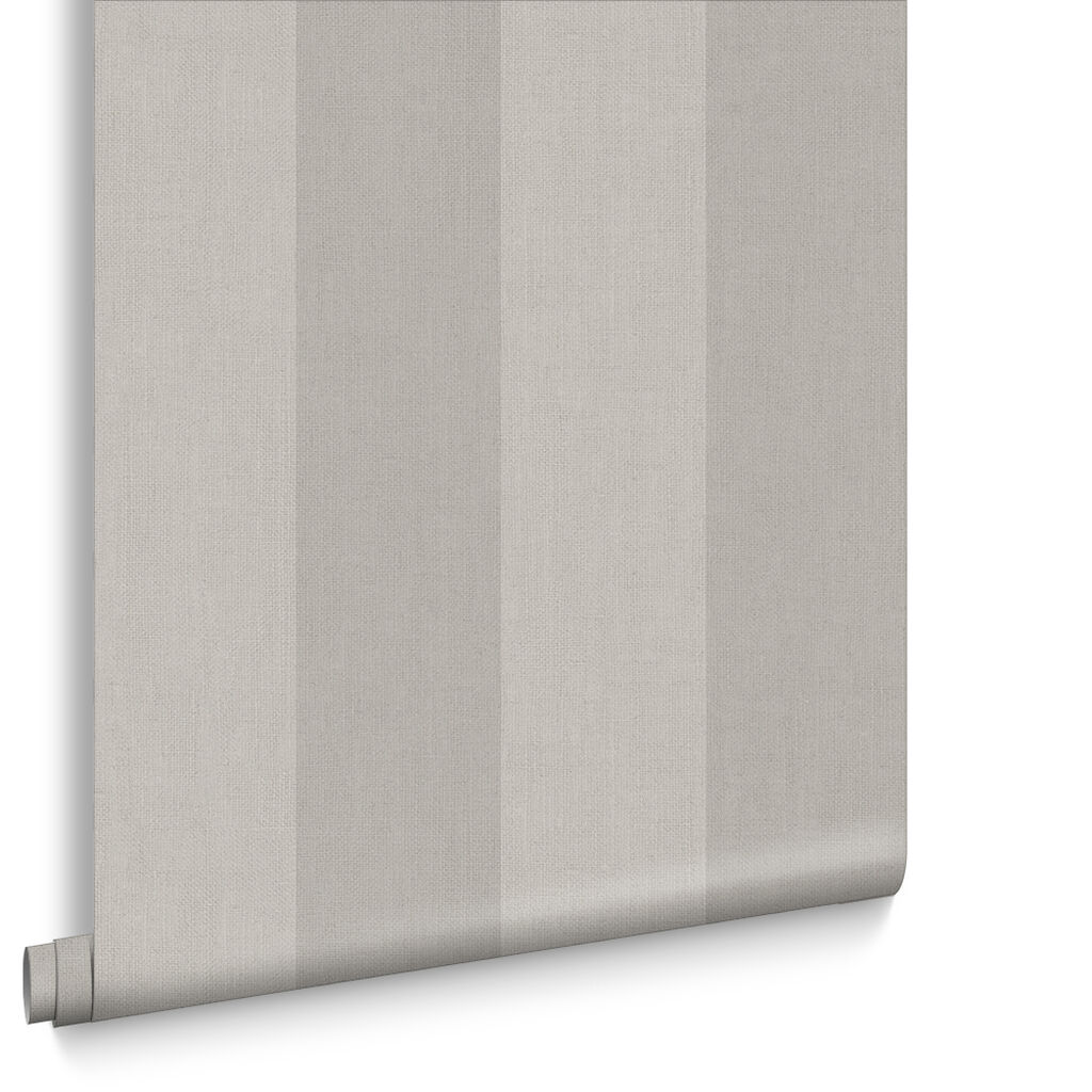 107591 - Heritage Stripe Wallpaper - Taupe - Graham & Brown