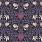 1075 - Pimpernel Flower Wallpaper - Powder Blue Mauve by Morris Collections