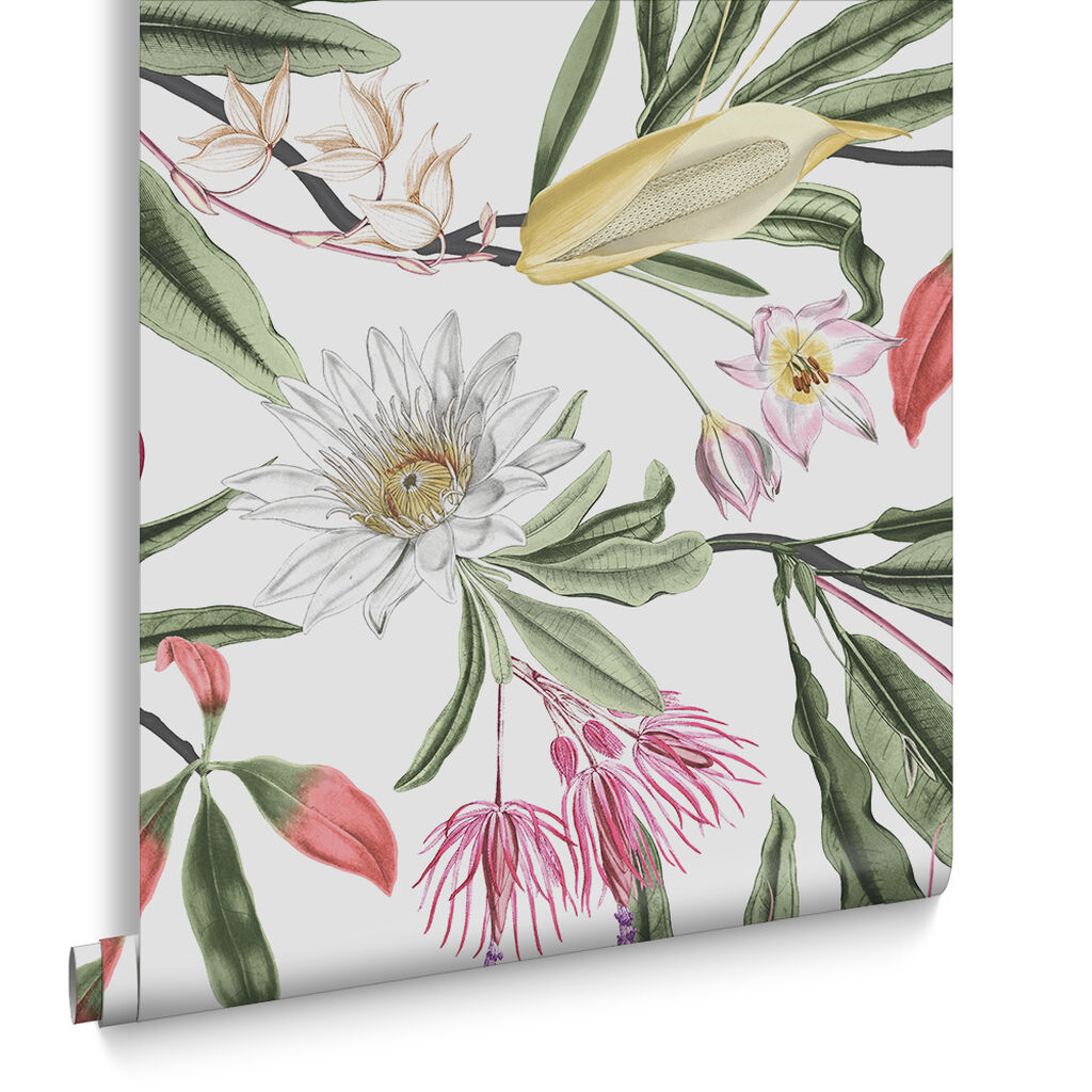 107600 - Paradise Wallpaper - Chalk - Graham & Brown