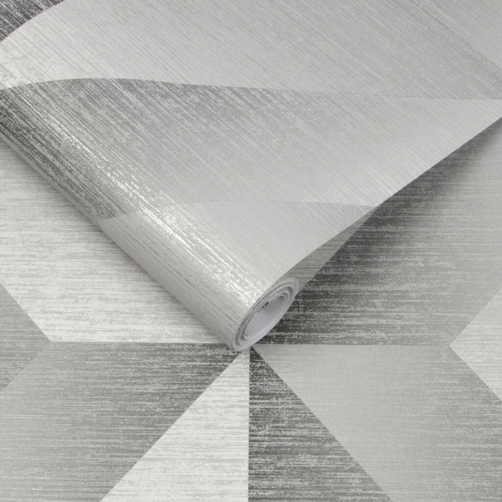 107865 - Atelier Geo Wallpaper - Slate - Graham & Brown