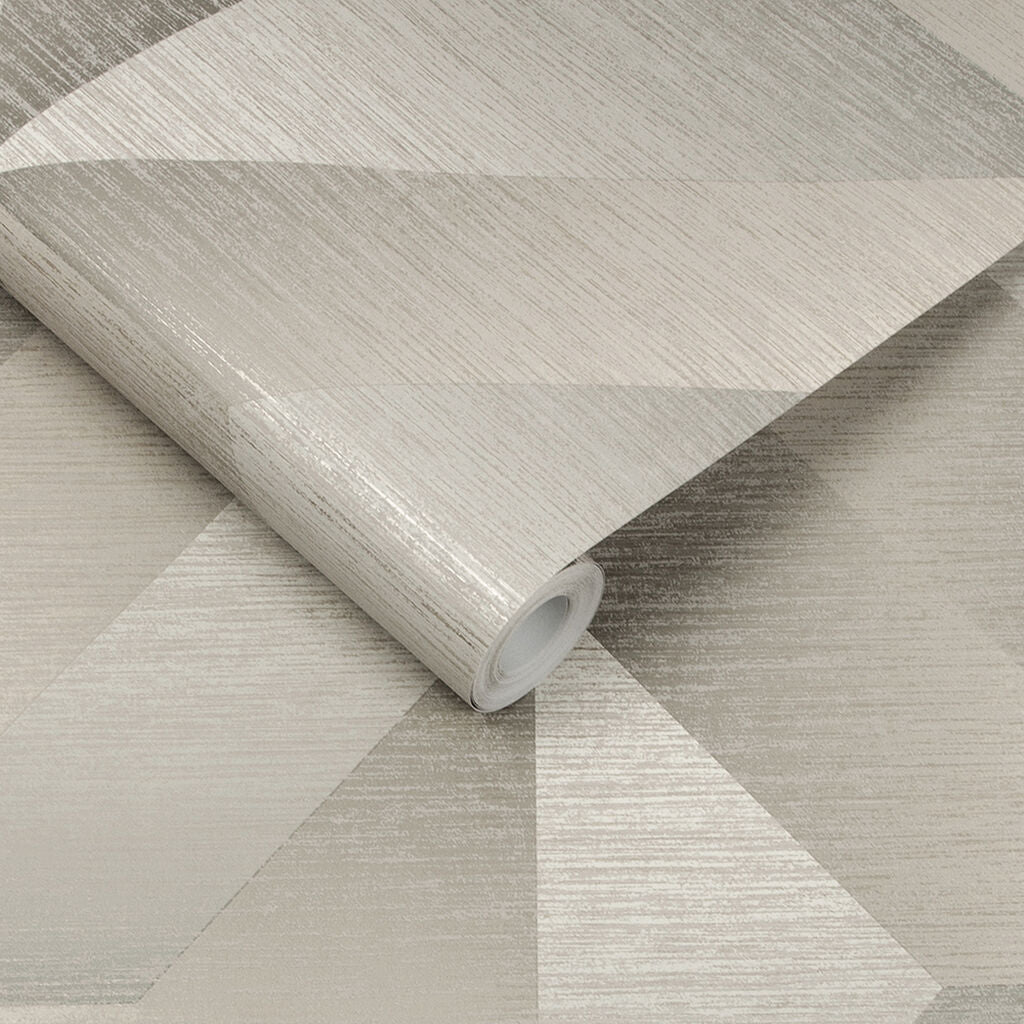 107866 - Atelier Geo Wallpaper - Stone - Graham & Brown