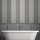 107868 - Atelier Stripe Wallpaper - Slate - Graham & Brown