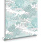 107884 - Edo Wallpaper - Mint - Graham & Brown
