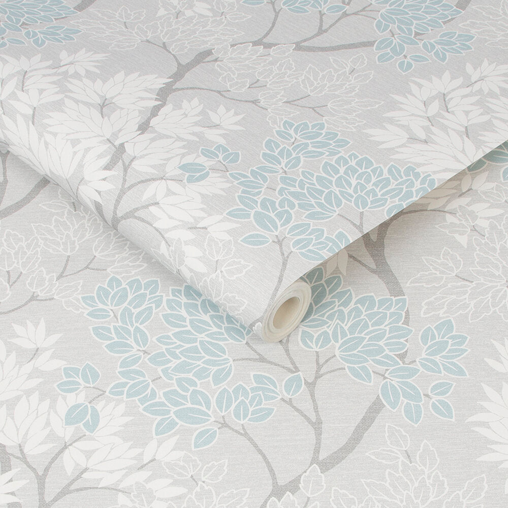 Lykke Tree Wallpaper - Blue