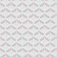 Retro Ogee Wallpaper - Pink