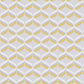 Retro Ogee Wallpaper - Yellow