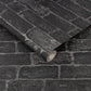 House Brick Wallpaper - Black