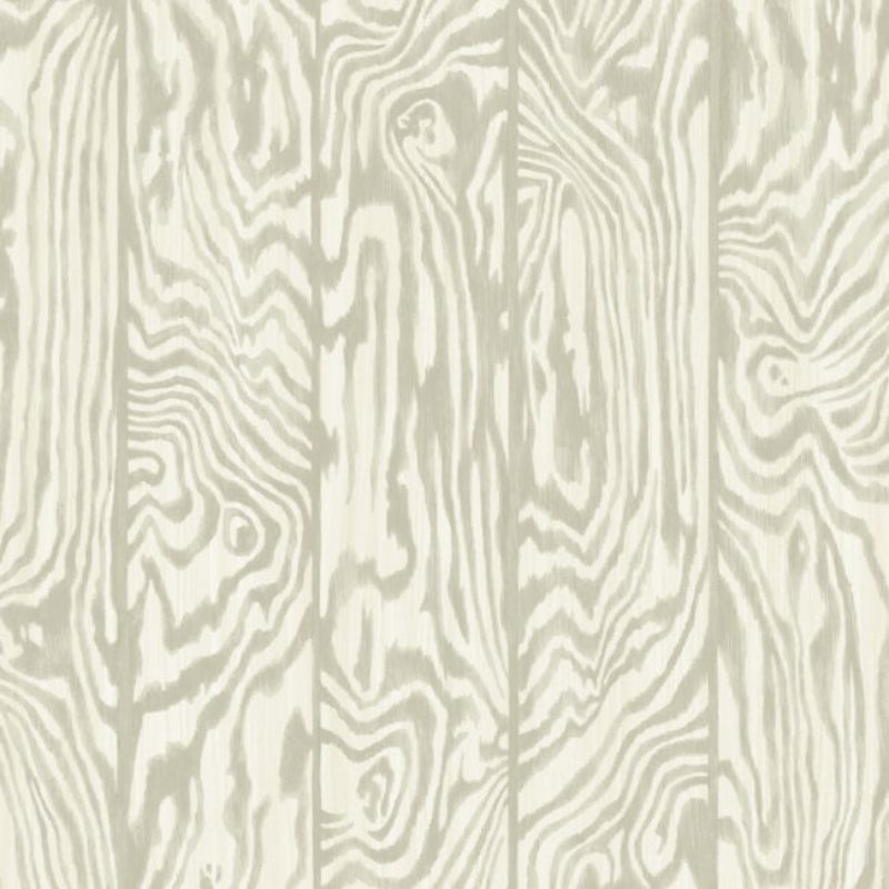 Zebrawood Wallpaper - Stone on White - 107/1005