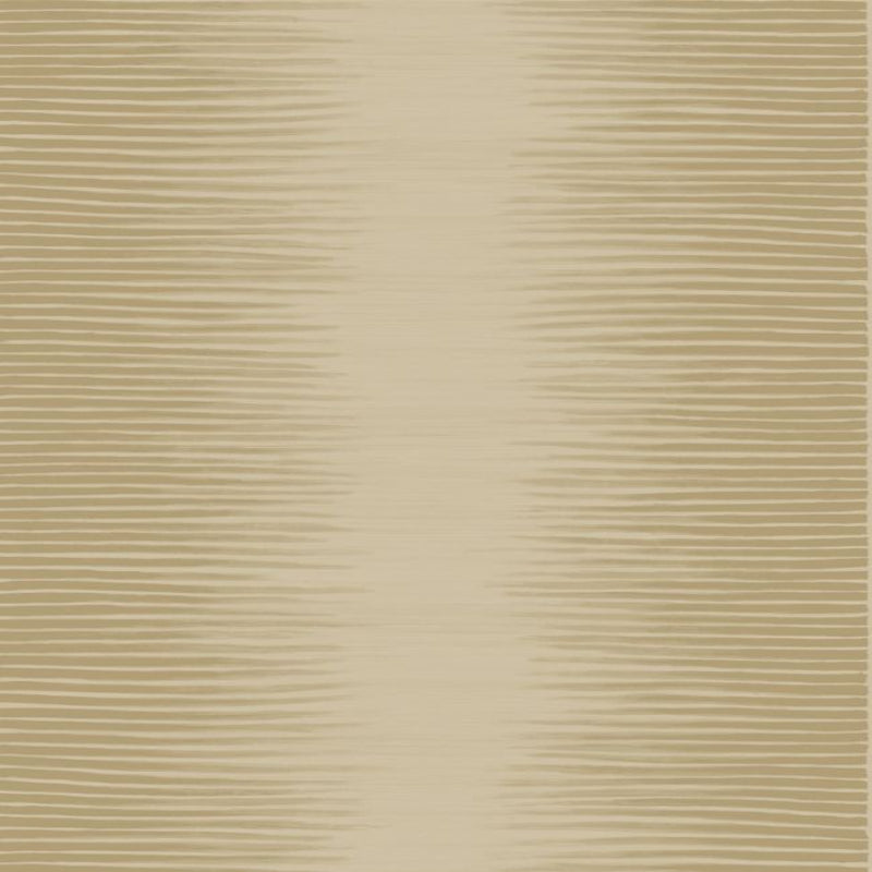 Plume Wallpaper - Metallic Gold on Sand - 107/3015