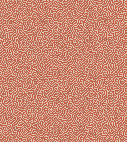 Vermicelli Wallpaper - Rouge on Cream - 107/4018