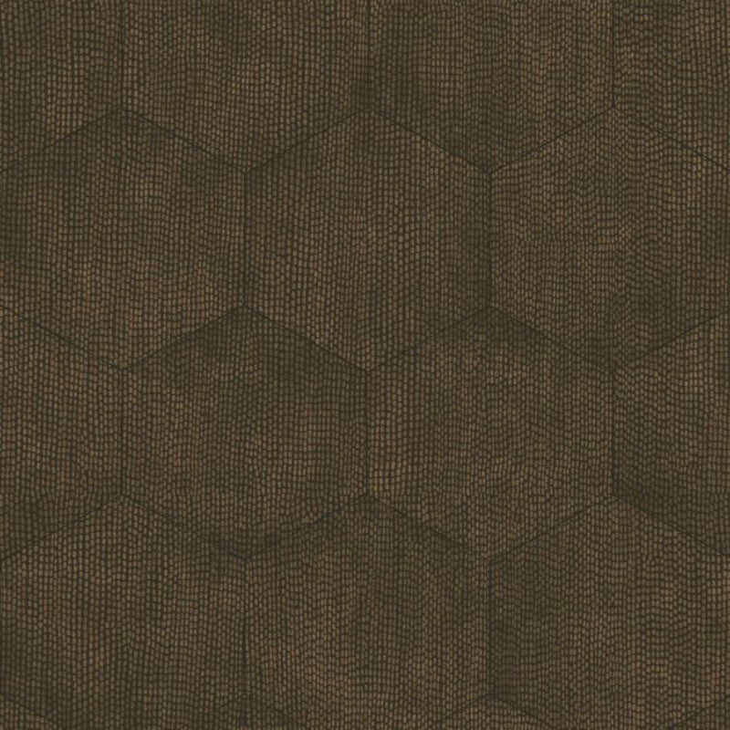 Mineral Wallpaper - Metallic Bronze on Soot - 107/6027