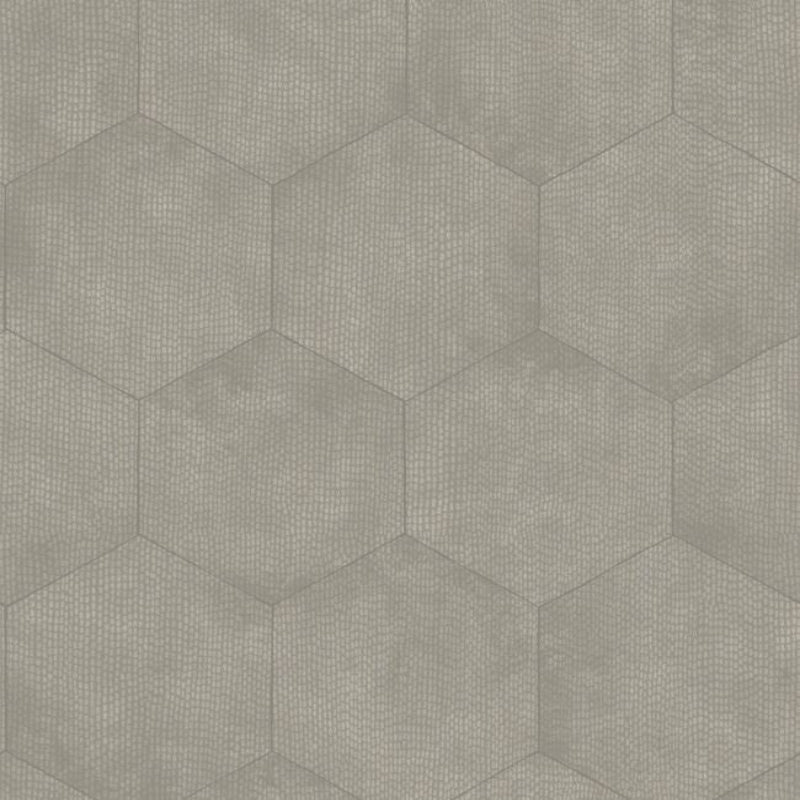 Mineral Wallpaper - Metallic Silver on Grey - 107/6030