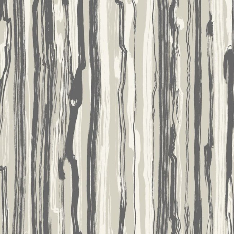 Strand Wallpaper - Chalk & Charcoal on Stone - 107/7035