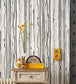 Strand Wallpaper - Chalk & Charcoal on Stone - 107/7035