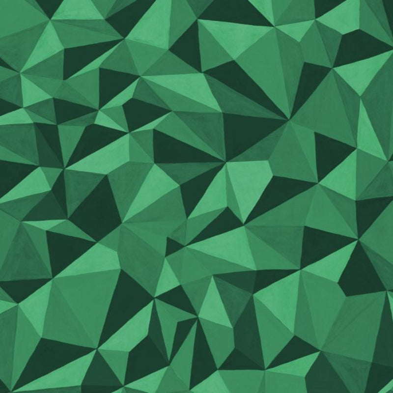 Quartz Wallpaper - Metallic Emerald - 107/8039