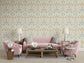 1080 - Woodland Wallpaper - Woodland Cream by Morris Collections