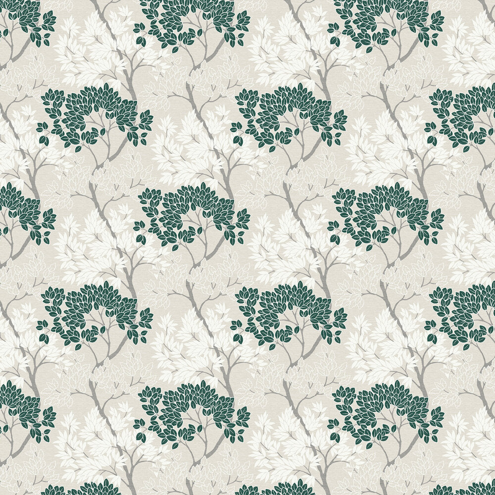 Lykke Tree Wallpaper - Green