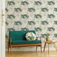 Lykke Tree Room Wallpaper - Green