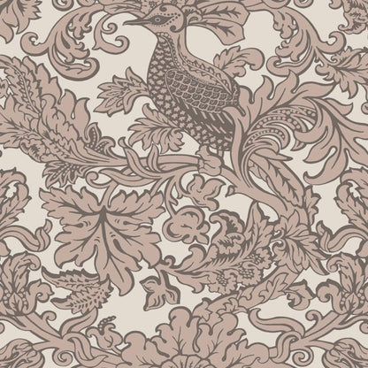 Balabina Wallpaper - Metallic Gilver on Linen - 108/1003